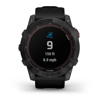 Garmin Fenix 7X Solar Slate grey with black band (010-02541-01)