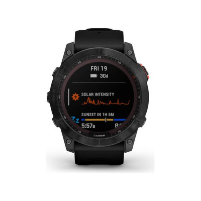 Garmin Fenix 7X Solar Slate grey with black band (010-02541-01)