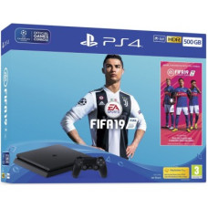 Sony PlayStation 4 Slim (PS4 Slim) 500GB + FIFA 19