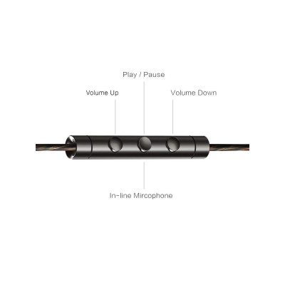 1More Quad Driver In-Ear Headphones (E1010-GRAY)