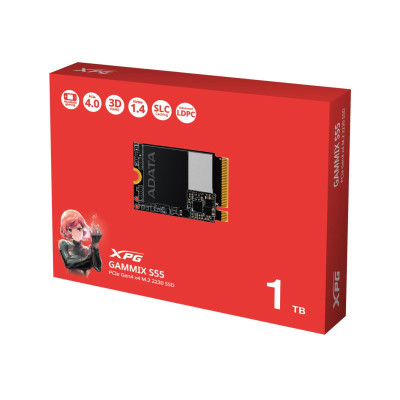 ADATA 1TB M.2 2230 PCIe Gen4 NVMe GAMMIX S55 (SGAMMIXS55-1T-C)