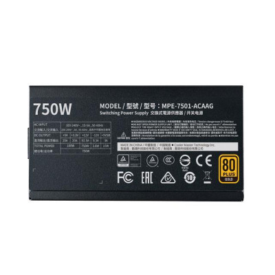 Cooler Master MWE Gold 750W V2 FM (MPE-7501-AFAAG)