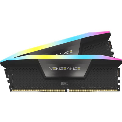 Corsair 64 GB (2x32GB) DDR5 6000 MHz Vengeance RGB AMD EXPO (CMH64GX5M2B6000Z30)