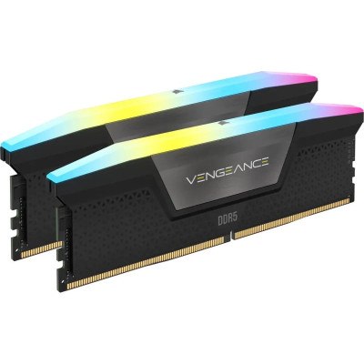 Corsair 64 GB (2x32GB) DDR5 6000 MHz Vengeance RGB AMD EXPO (CMH64GX5M2B6000Z30)
