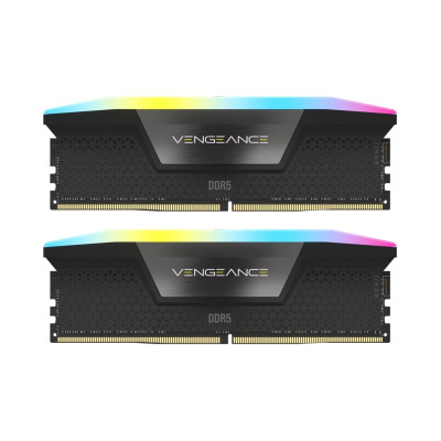 Corsair 64 GB (2x32GB) DDR5 6000 MHz Vengeance RGB AMD EXPO (CMH64GX5M2B6000Z30)