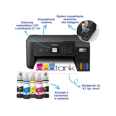 Epson EcoTank L3260 WI-FI (C11CJ66407, C11CJ66409) Epson EcoTank L3260 WI-FI (C11CJ66407, C11CJ66409)
