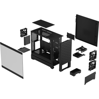 Fractal Design Pop Air Black TG Clear Tint (FD-C-POA1A-02)