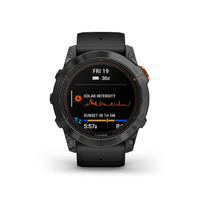Garmin Fenix 7X Pro Solar Slate Gray w. Black Band (010-02778-00/01) Garmin Fenix 7X Pro Solar Slate Gray w. Black Band (010-02778-00/01)