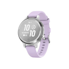 Garmin Lily 2 Active Silver with Purple Jasmine Silicone Band (010-02891-01)
