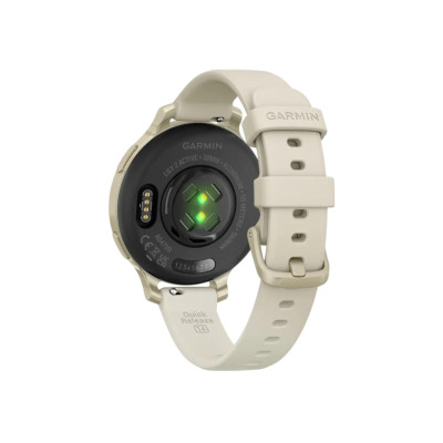 Garmin Lily 2 Active Lunar Gold with Bone Silicone Band (010-02891-00)