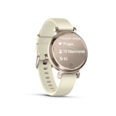 Garmin Lily 2 Cream Gold with Coconut Silicone Band (010-02839-00/20)