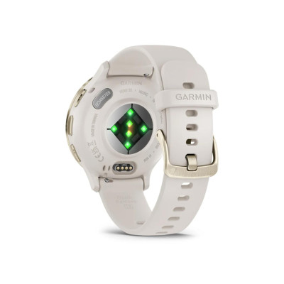 Garmin Venu 3S Soft Gold S. Steel Bezel with Ivory Case and S. Band (010-02785-04/54)