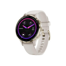 Garmin Venu 3S Soft Gold S. Steel Bezel with Ivory Case and S. Band (010-02785-04/54)