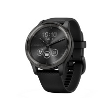 Garmin Vivomove Trend Slate S. Steel Bezel with Black Case and S. Band (010-02665-00)