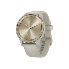 Garmin Vivomove Trend Cream Gold S. Steel Bezel w. F. Gray Case and S. Band (010-02665-02)