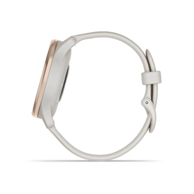 Garmin Vivomove Trend Peach Gold S. Steel Bezel w. Ivory Case and S. Band (010-02665-01)