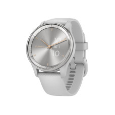 Garmin Vivomove Trend Silver S. Steel Bezel w. Mist Gray Case and S. Band (010-02665-03)