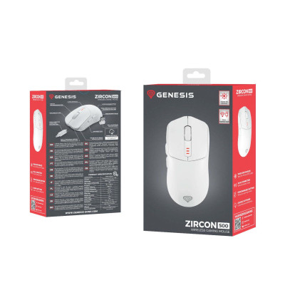 Genesis Zircon 500 Wireless  White (NMG-2114)