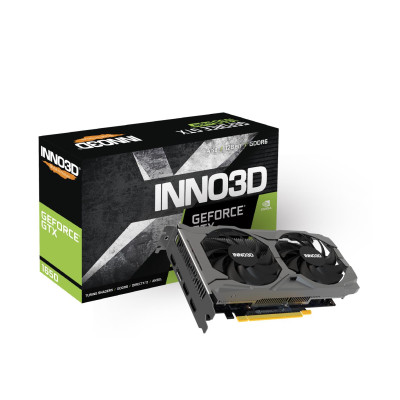 INNO3D GeForce GTX 1650 TWIN X2 OC V3 (N16502-04D6X-171330N)
