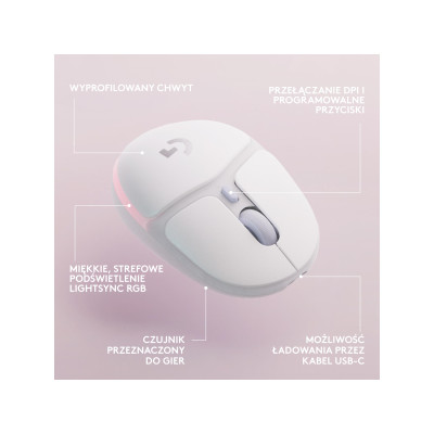 Logitech G705 Lightspeed Wireless Gaming White (910-006367)