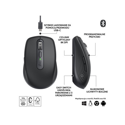 Logitech MX Anywhere 3S Graphite (910-006929)