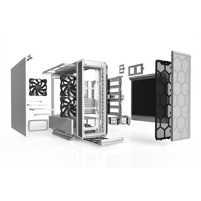ru quiet! SILENT BASE 802 White (BG040)