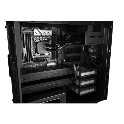 ru quiet! Pure Base 600 Black-Silver (BG022)