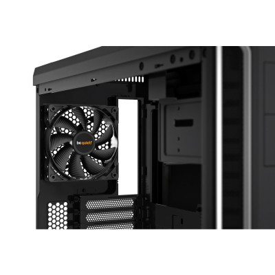 ru quiet! Pure Base 600 Black-Silver (BG022)