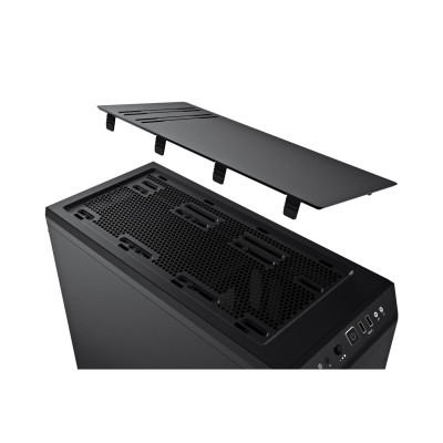 ru quiet! Pure Base 600 Black-Silver (BG022)