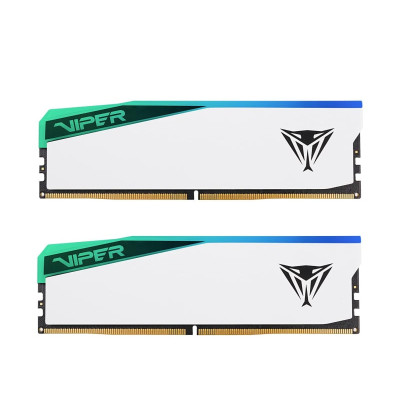 Patriot 32GB (2x16GB) 7000MHz  CL38 Viper Elite 5 RGB White (PVER532G70C38KW)