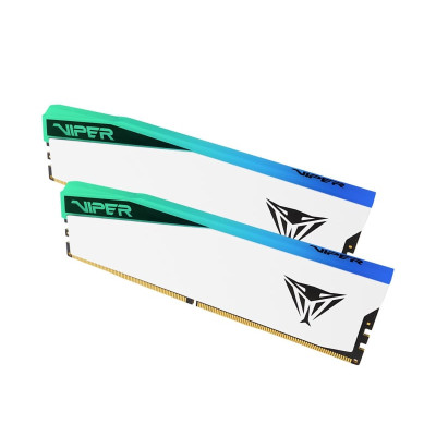 Patriot 32GB (2x16GB) 7000MHz  CL38 Viper Elite 5 RGB White (PVER532G70C38KW)