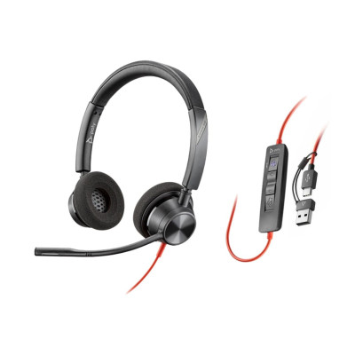 POLY Blackwire 3320-M Black (8X220AA)