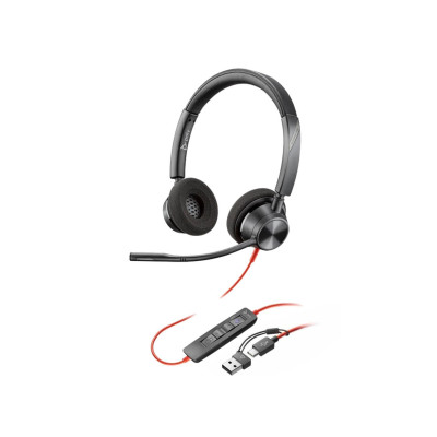 POLY Blackwire 3320-M Black (8X220AA)