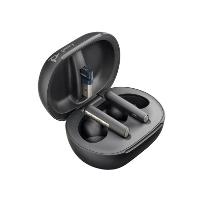 Poly Voyager Free 60+ UC Carbon Black + BT700 (7Y8G3AA)