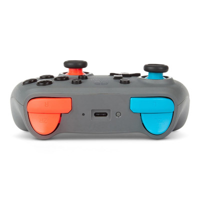 PowerA SWITCH Pad NANO wireless Gray Neon Blue/Red (1516711-02)