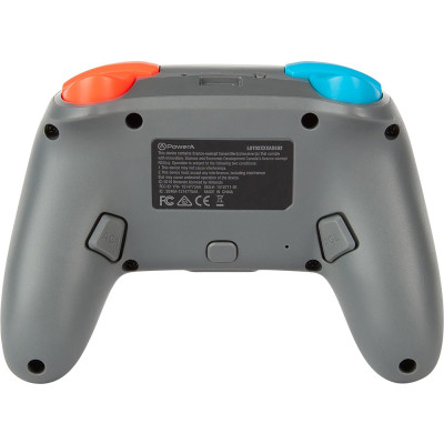 PowerA SWITCH Pad NANO wireless Gray Neon Blue/Red (1516711-02)