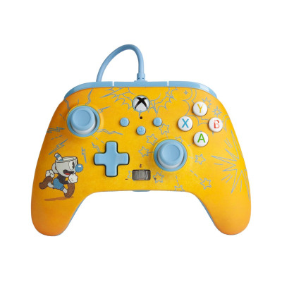 PowerA XS Pad przewodowy Enhanced Cuphead Mugman (1517532-01)