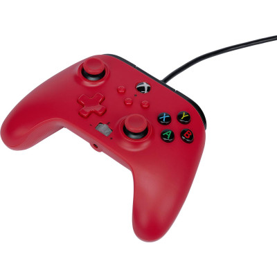 PowerA XS Pad przewodowy Enhanced Artisan Red (XBGP0008-01)