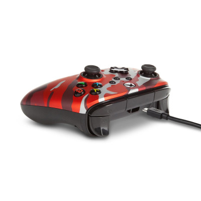 PowerA XS Wired Pad Enhanced Metallic Red Camo (1518910-01)