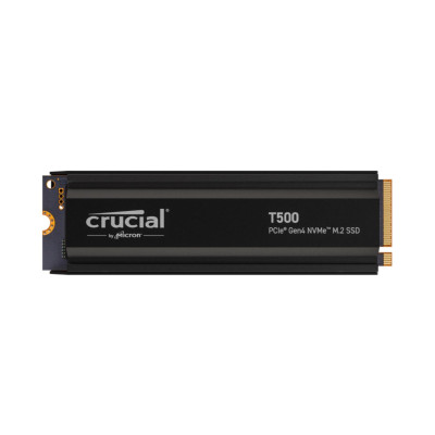 Crucial 2TB M.2 PCIe Gen4 NVMe T500 Heatsink (CT2000T500SSD5)