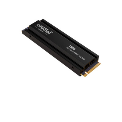 Crucial 2TB M.2 PCIe Gen4 NVMe T500 Heatsink (CT2000T500SSD5)