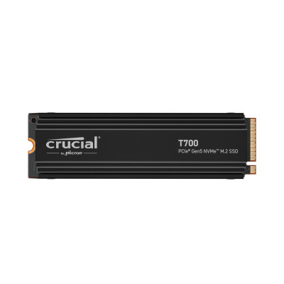 Crucial 4TB M.2 PCIe Gen5 NVMe T700 Heatsink (CT4000T700SSD5)