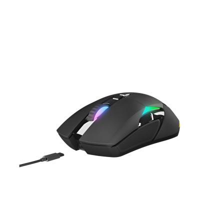 Rampage Nova M4 Wireless RGB LED Black