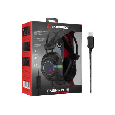 Rampage Raging Plus 7.1 RGB (RM-K19)