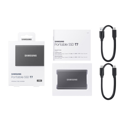 Samsung T7 1 TB Titan Gray (MU-PC1T0T/WW) Samsung T7 1 TB Titan Gray (MU-PC1T0T/WW)