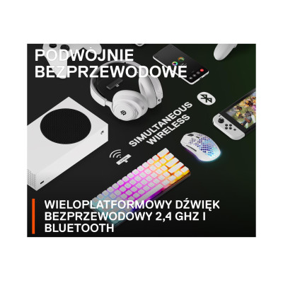 SteelSeries Arctis Nova 7X white (61567)