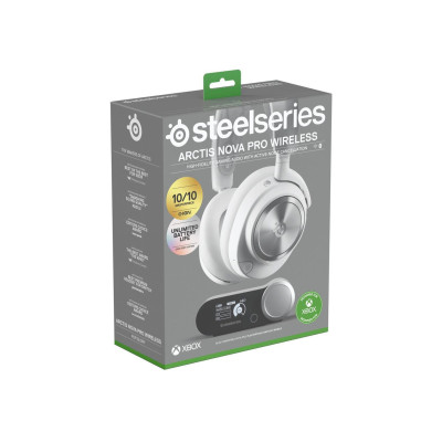 SteelSeries Arctis Nova Pro Wireless X White (61525)