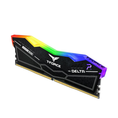 TEAM 32 GB (2x16GB) DDR5 6400 MHz T-Force Delta RGB Black (FF3D532G6400HC40BDC01)