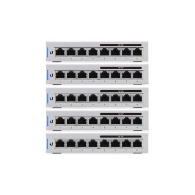 Ubiquiti UniFi Switch 8-60W 5-pack (US-8-60W-5)