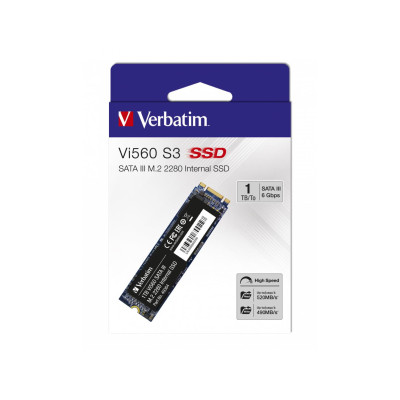 Verbatim 1TB M.2 SATA SSD Vi550 S3